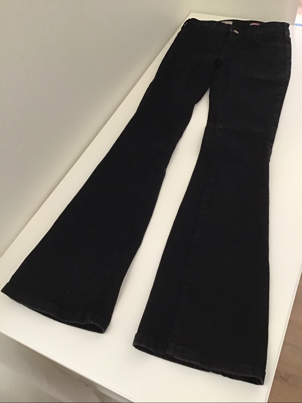 Pilcro Black High-Rise Denim Jeans By Anthropologie